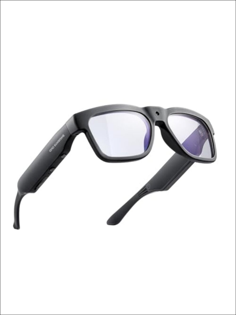 4K Smart Glasses Bluetooth Audio Blue Light Blocking UV400